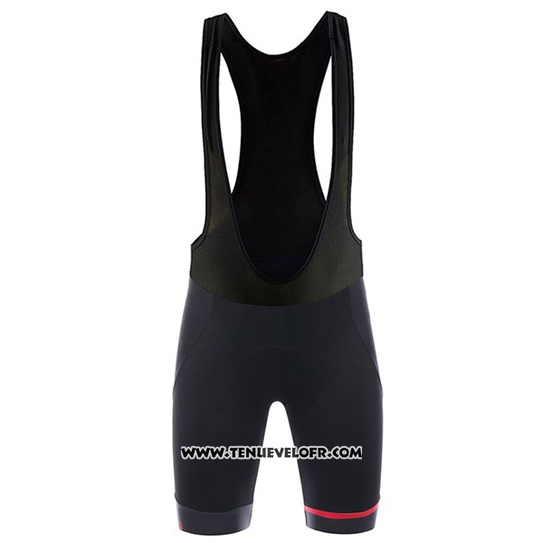 2017 Maillot Ciclismo Angliru Vuelta Espana Rouge Manches Courtes et Cuissard